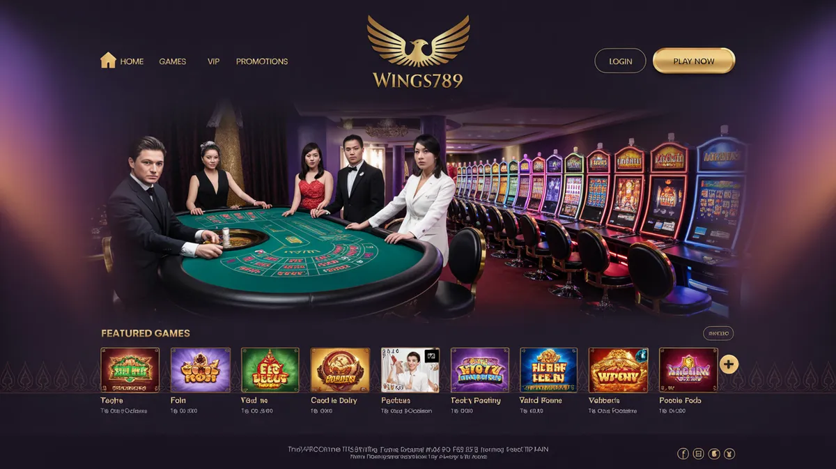 Wings789 เว็บตรงบาคาร่าออนไลน์ระบบปลอดภัย